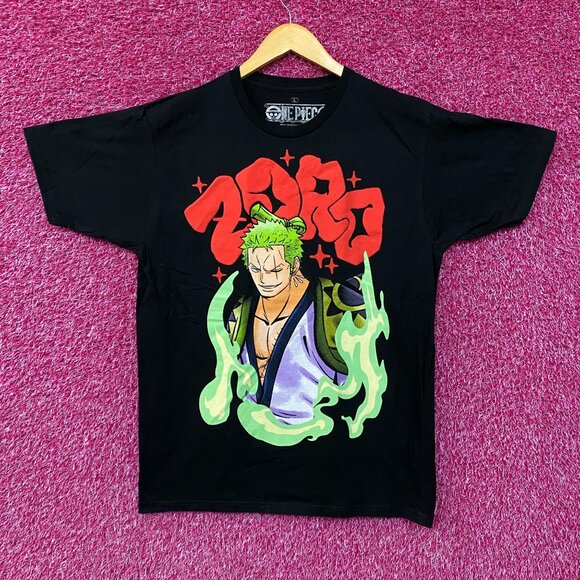 One Piece Zoro Wano Arc Fit T-Shirt Large - Picture 1 of 4